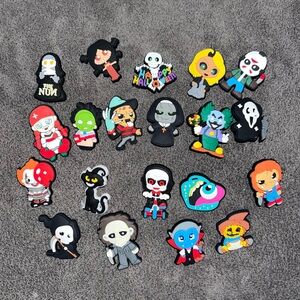 Jibbitz Croc Charms Mix Lot of Horror Movie